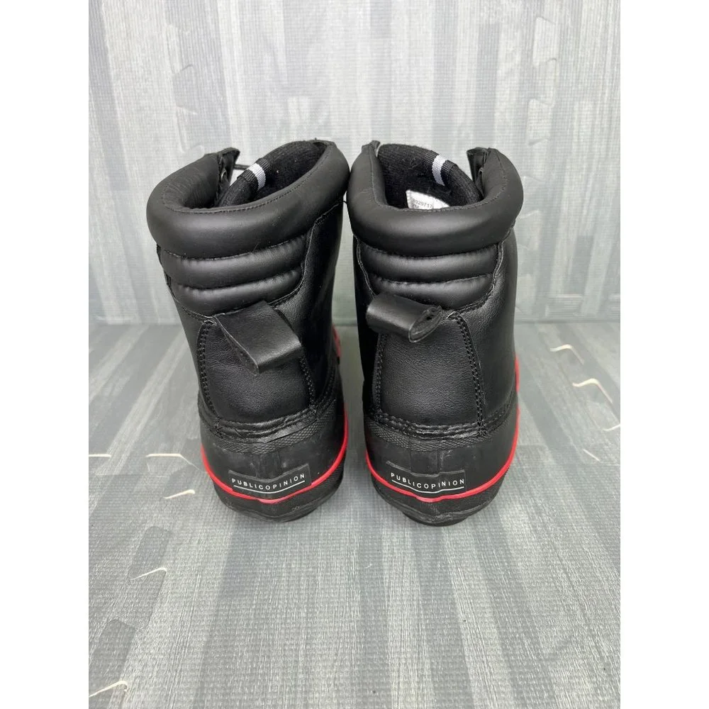 Public Opinion Fairbanks Weather Boot Black Size 7 Men